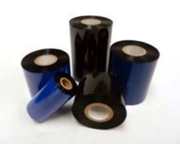 Picture of 1" X 1345' Sato Ribbons, Black, Premium Wax, 60/Case