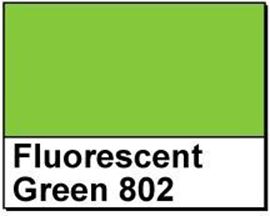 Picture of 1.5" Circle Thermal Transfer Labels, Fluorescent Green 802
