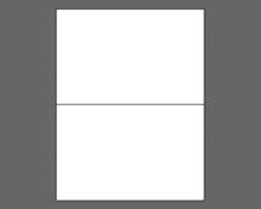 Picture of 8-1/2" X 5-1/2" Laser Labels, White, 2/Sheet (SHIPS FROM TX)