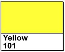 Picture of 4" X 6" Direct Thermal Labels, Yellow 101, 3" Core, Perfed