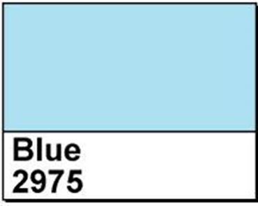 Picture of 4" X 4" Thermal Transfer Labels, Blue 2975, 3" Core